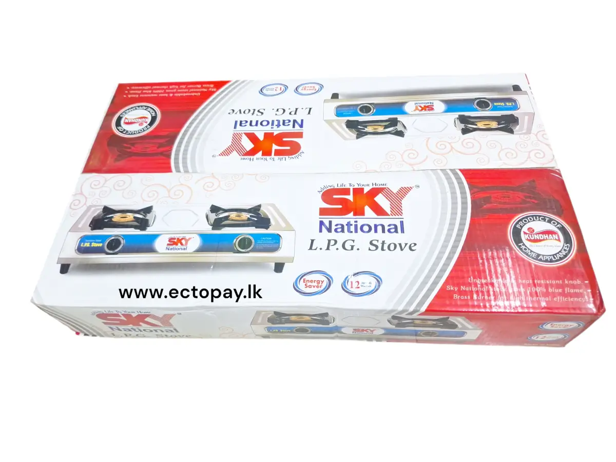 SKY National GAS COOKER D/B S/S INDIAN SN-520 - Image 1