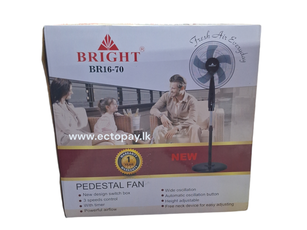 BRIGHT STAND FAN (5 BLADE) BR 16-70 - Image 1