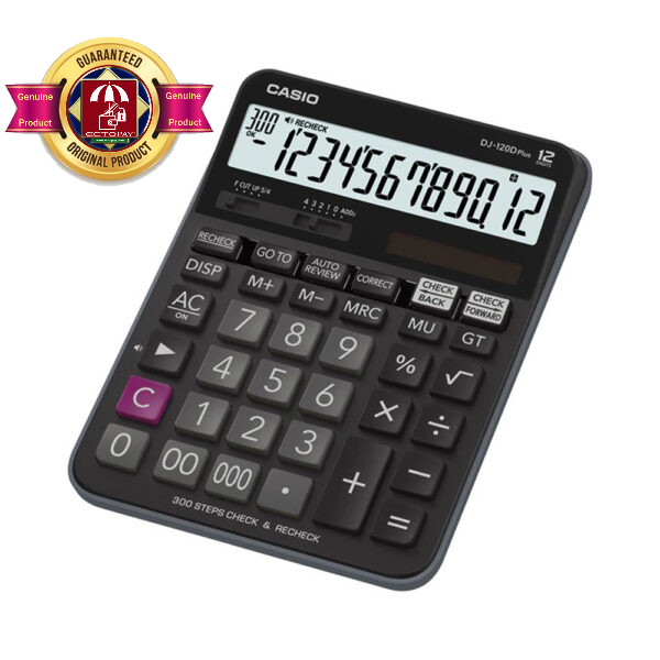CASIO ELECTRONIC CALCULATOR DJ-120D Plus