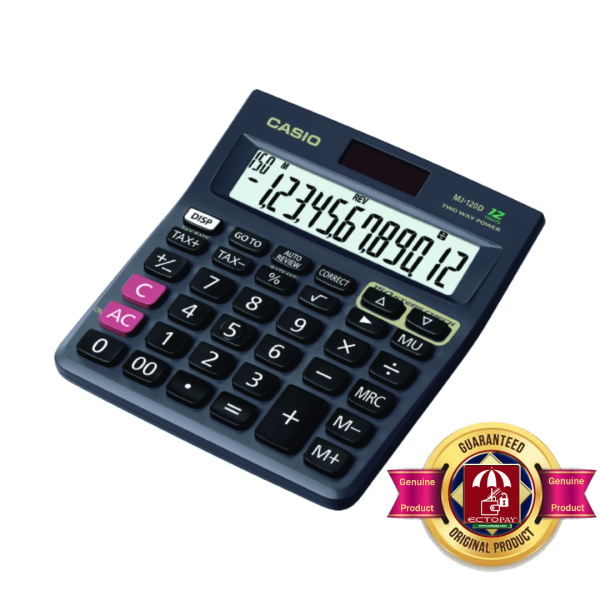 CASIO ELECTRONIC CALCULATOR MJ-120D
