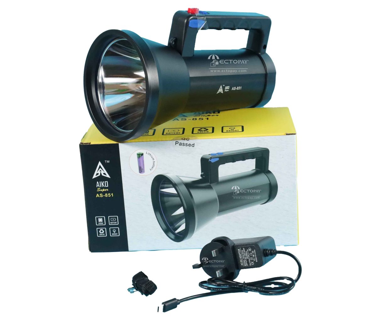 AIKO RECHARABLE TORCH AS-851 - Image 1