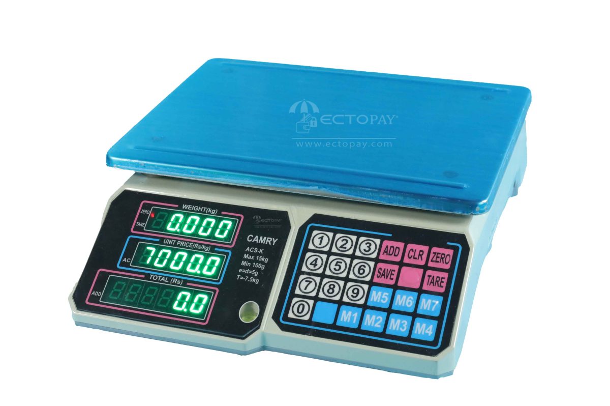 CAMRY SCALE 15kg Green (Licenced) - Image 1