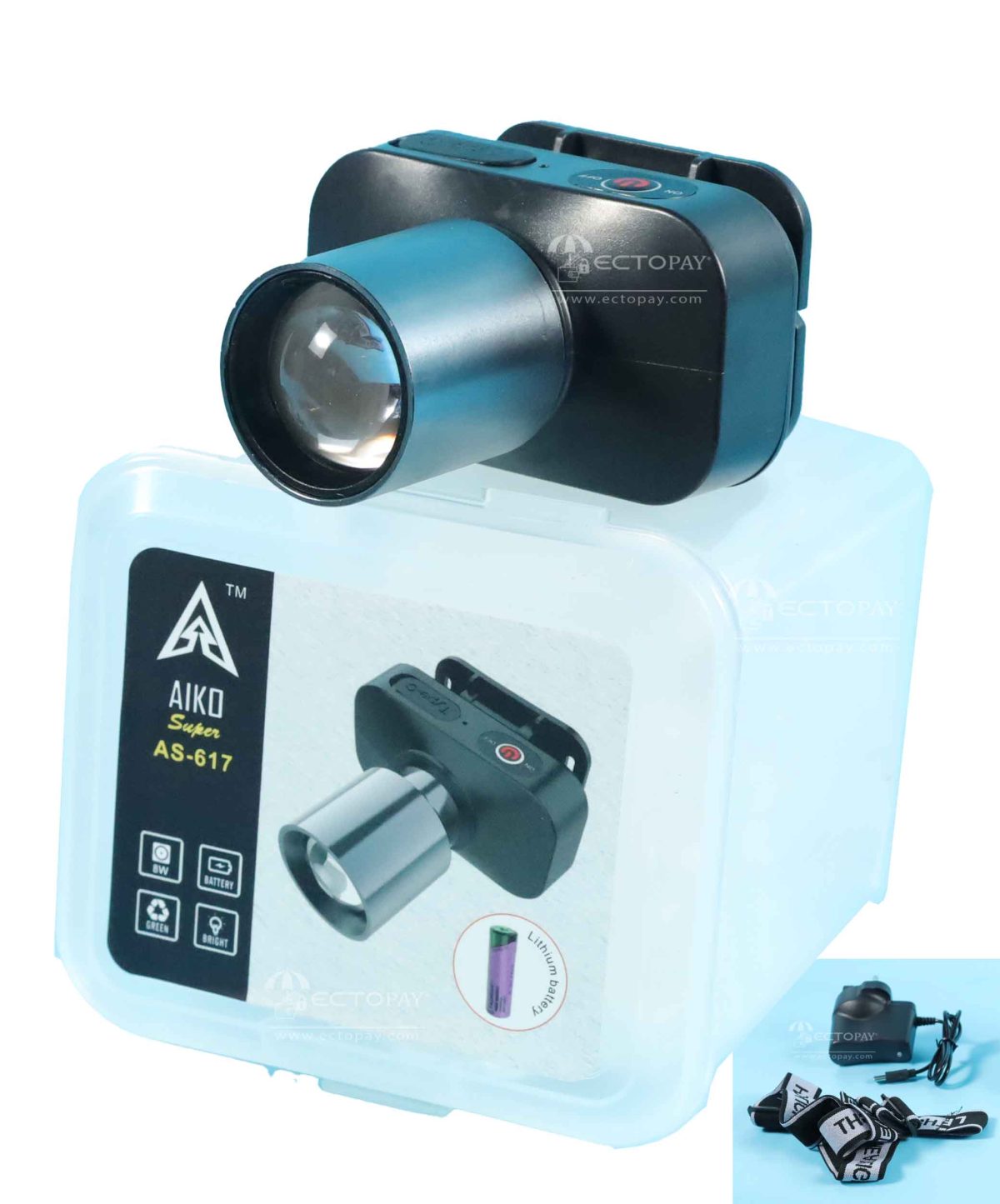 AIKO SUPER HEAD TORCH AS-617 Zoom - Image 1