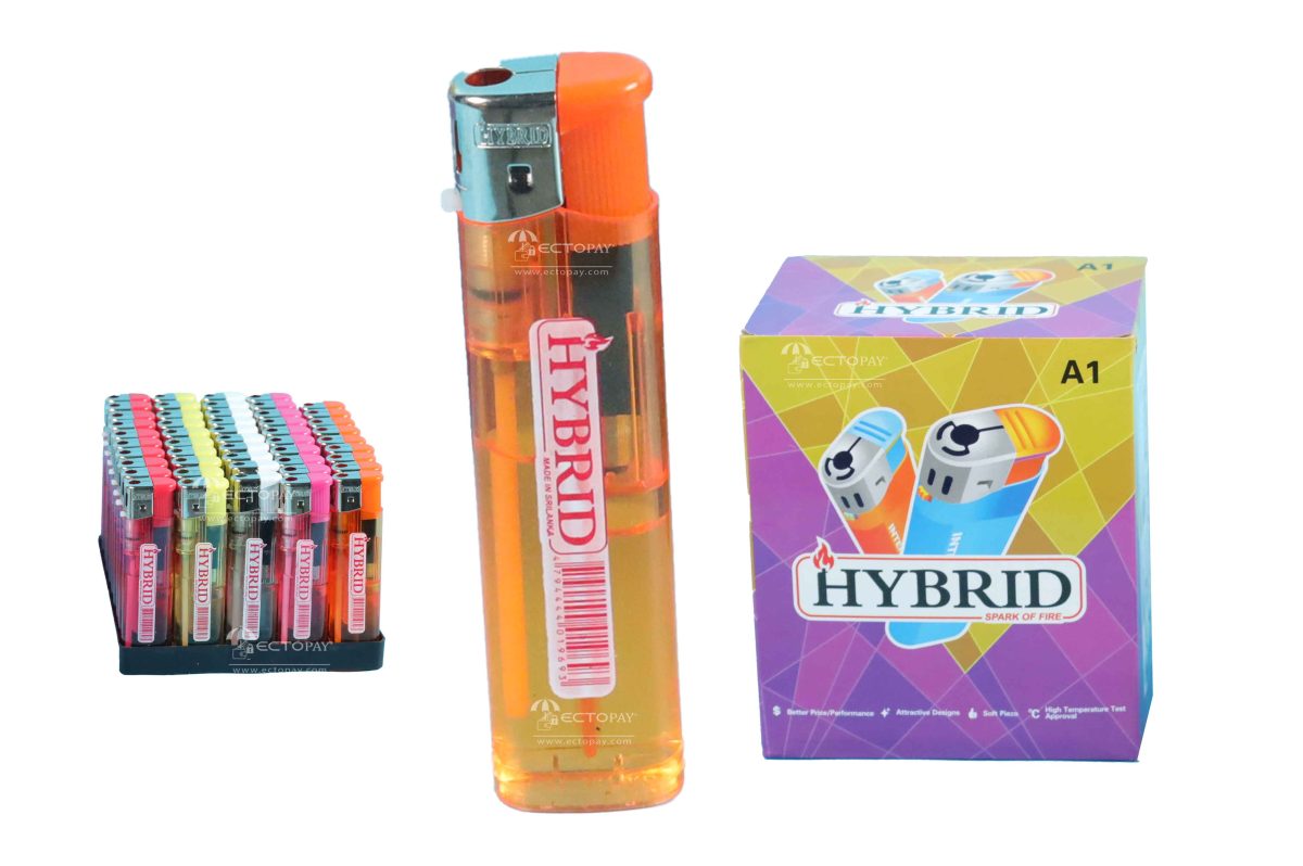 HYBRID LIGHTERS Gas Lighter A1 (BOX 50PCS CARTON 1000PCS) - Image 1