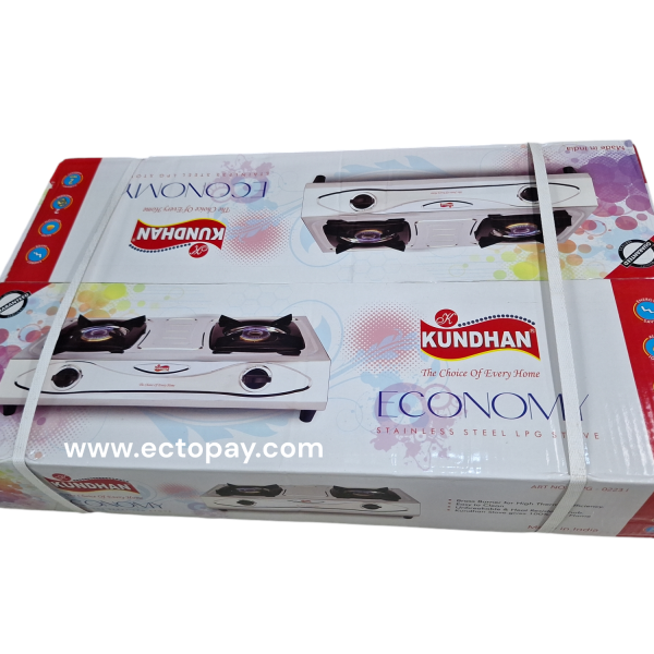 KUNDHAN GAS COOKER D/B S/S INDIAN KLPG-0223 i
